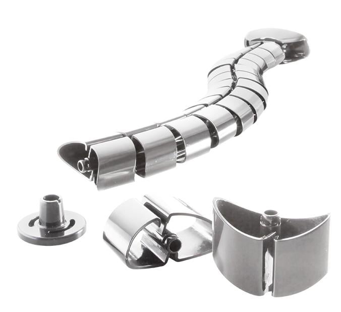 720 x 75 mm silver desk sleeve - Logilink ISWT-CAN- 72075