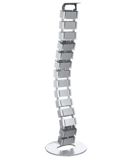 800 x 68 mm silver desk sleeve - Logilink ISWT-CAN- 80068