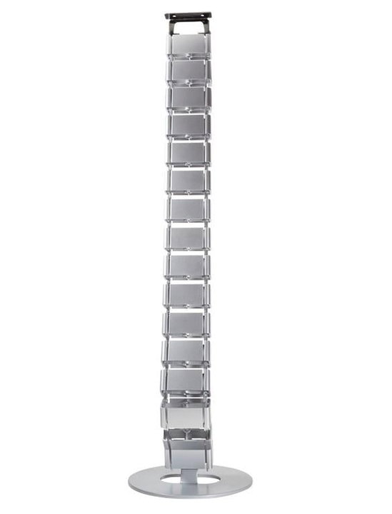 800 x 68 mm silver desk sleeve - Logilink ISWT-CAN- 80068