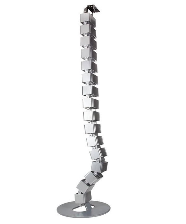 800 x 68 mm silver desk sleeve - Logilink ISWT-CAN- 80068