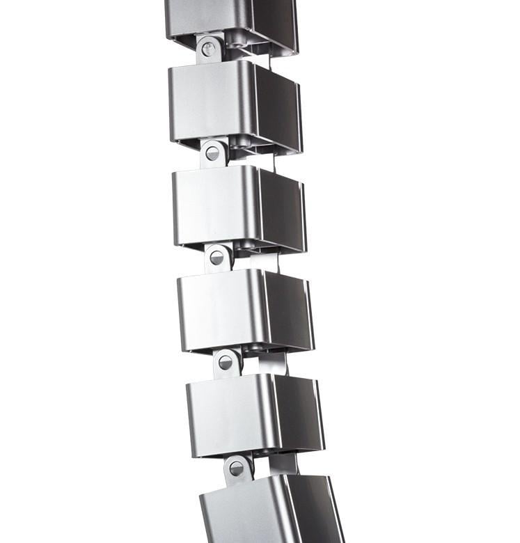 800 x 68 mm silver desk sleeve - Logilink ISWT-CAN- 80068