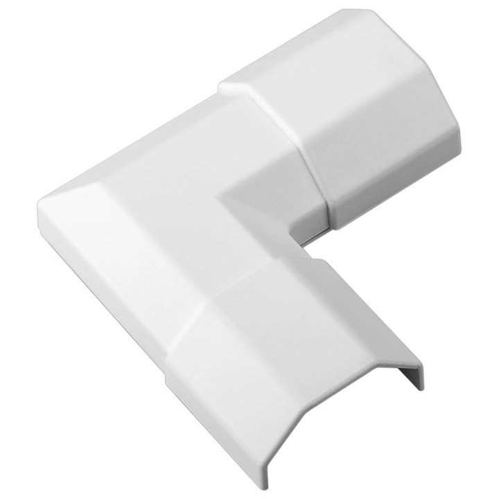 Angle Connector for Cable Channel 33 mm White - Goobay ISWT-CAN-A 33 -CW