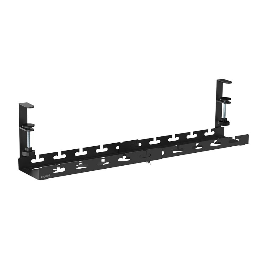 Cables under Desk Organizer Extendable with Clamp - Logilink ISWT-CAN-TRAYEX