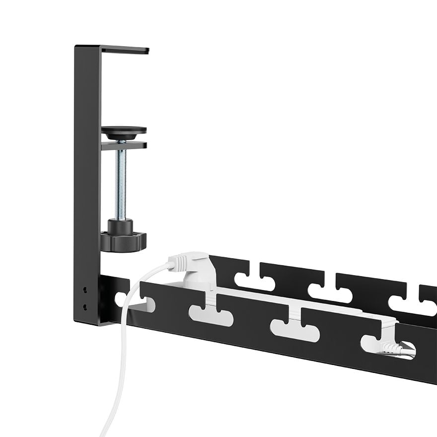 Cables under Desk Organizer Extendable with Clamp - Logilink ISWT-CAN-TRAYEX