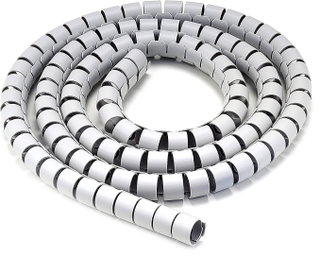 Coat Cables Diameter 25 mm Spiral 20 m Grey - Techly ISWT-CAN 2 - 20