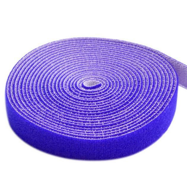 Rotolo di Feltro Adesivo Fermacavi Lunghezza 25m Larghezza 10 mm Blu - Techly ISWT-ROLL-1025
