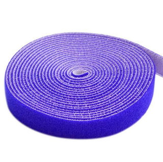 Roll Felt Adhesive Cable 25 m x 10 mm Blue - Techly ISWT-ROLL- 1025