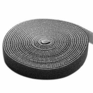 Rotolo di Feltro Adesivo Gestione Cavi 4m x 16mm Nero - Techly ISWT-ROLL-164BKTY