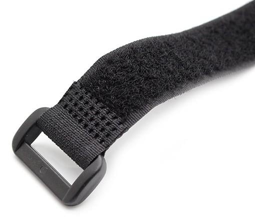 Fascette Fermacavo Nero in Velcro Set da 10 pz - Logilink ISWT-VEL10-BK