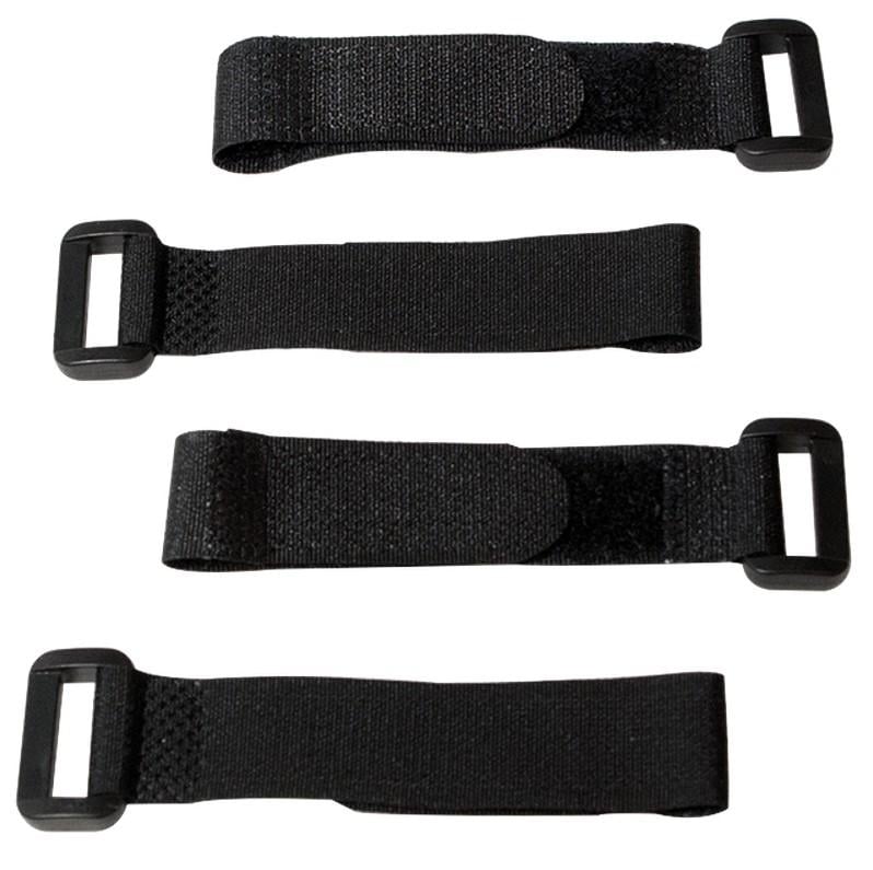 Fascette Fermacavo Nero in Velcro Set da 10 pz - Logilink ISWT-VEL10-BK