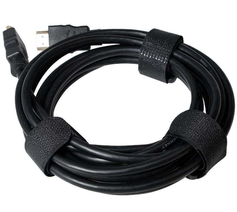 Fascette Fermacavo Nero in Velcro Set da 10 pz - Logilink ISWT-VEL10-BK