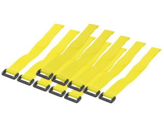 10 Pcs Yellow Cable Stop Set - Logilink ISWT-VEL 10 -YE