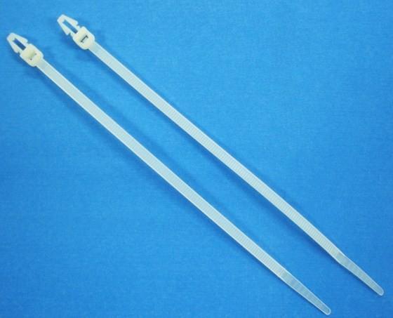 Fascette Fermacavi con Innesto Libero 200x4,8mm in Nylon 100pz Bianco - Techly ISWTA-20048B