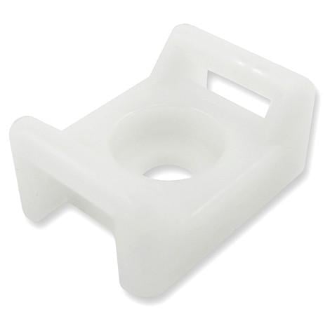 Base a Sella 16.0x9.4x7.0 mm per Fascette 100 Pz Beige - Techly ISWTS-2401
