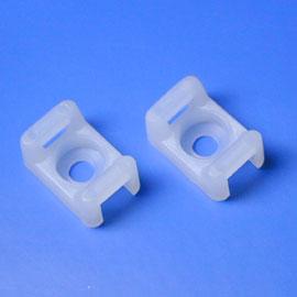 Base a Sella 17.6x12.9x8.3 mm per Fascette 100 Pz Beige - Techly ISWTS-2402