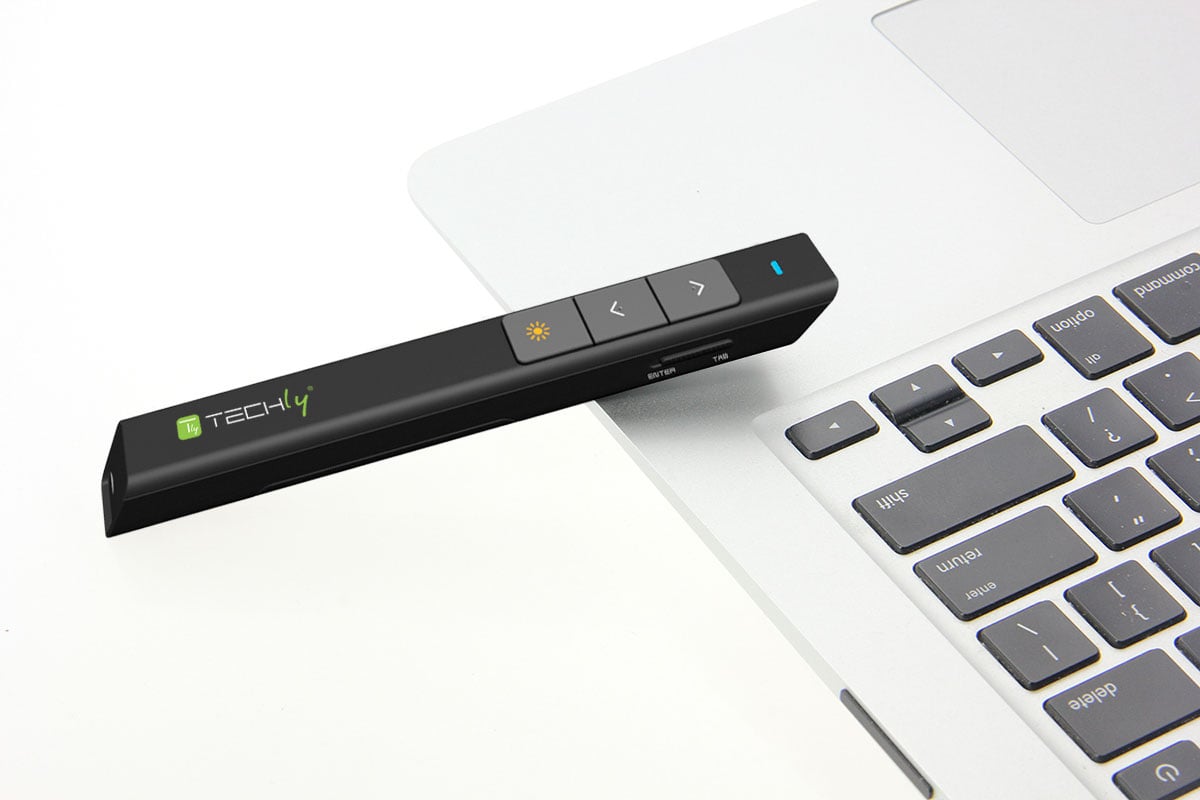 Puntatore Laser Wireless Penna Telecomando Presentazioni Powerpoint - Techly ITC-LASER26