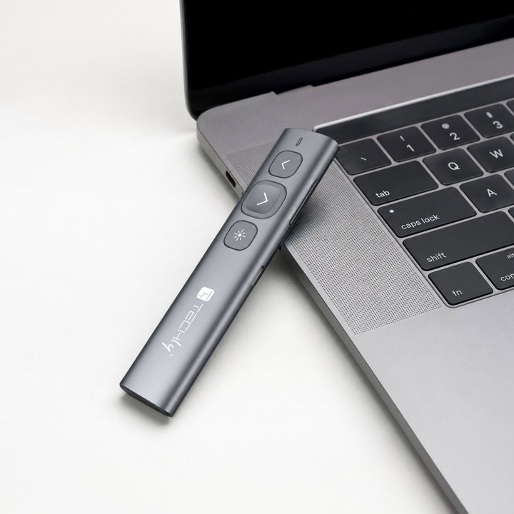 Puntatore Laser Wireless Telecomando Presentazioni Powerpoint - Techly ITC-LASER95PR