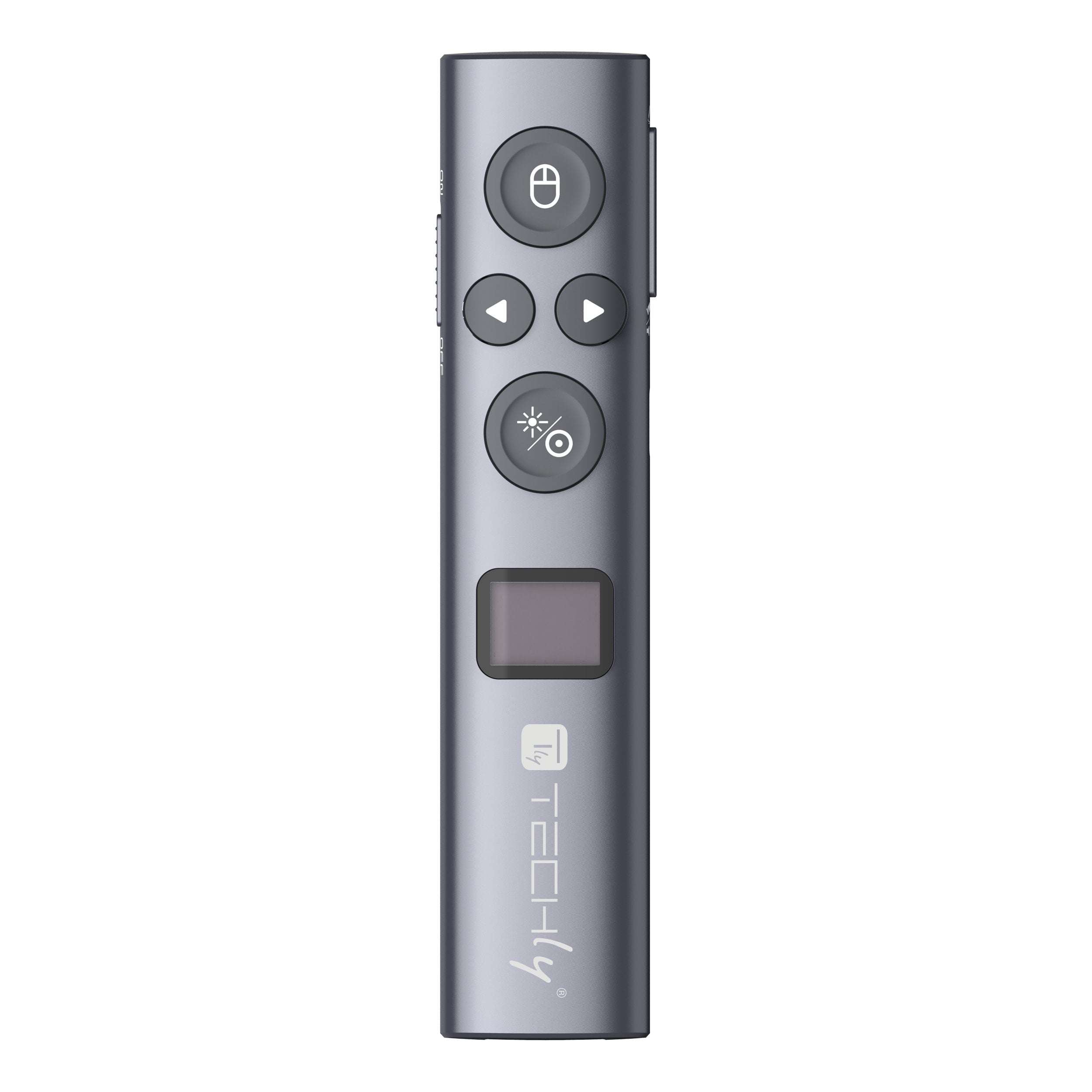 Laser Wireless Pointer Remote Control Powerpoint Presentations with LCD Screen - Techly ICT-LASER 96 BG