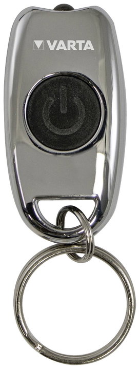 Torcia Portachiavi LED Tascabile Lega Zinco 15 Lumen 11m - Varta ITC-VTMINKEY15