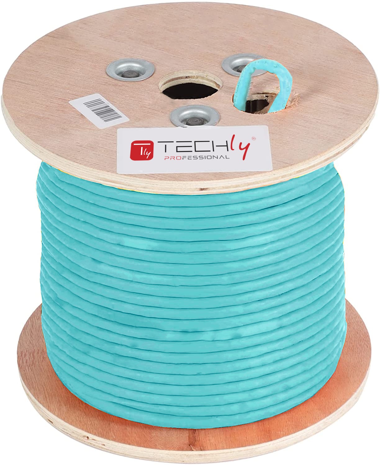 Matassa Cat 6 A U/UTP Copper 305 m LSZH Rigid Blue - Techly Professional ITP-C 6 A-RIS 305 UBT