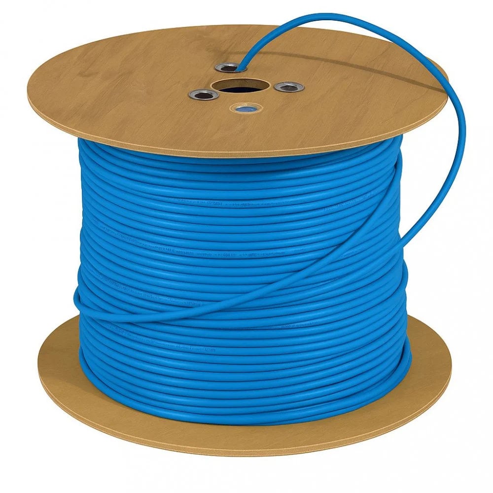 U/UTP Cable Cat 6 A Copper 500 MHz B 2 ca 500 m Rigid LSZH Blue - ITP-C 6 A-RIS 500 UB 2 B
