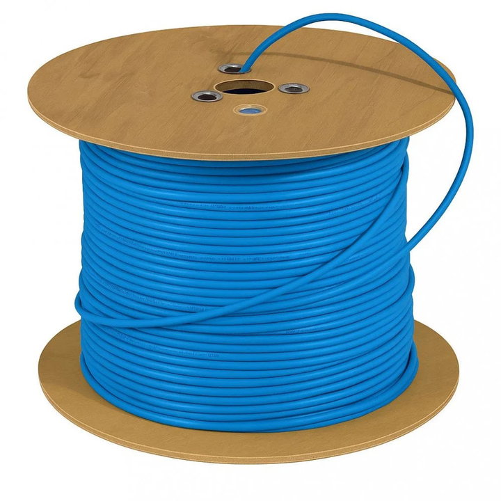 Bobina U/UTP Cavo Cat6A Rame 500MHz B2ca 500m Rigido LSZH Blu - ITP-C6A-RIS500UB2B