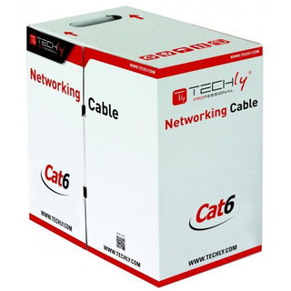 U/UTP Cable Cat 6 Copper 305 m Flexible Grey - Techly Professional ITP-C 6 U-FL