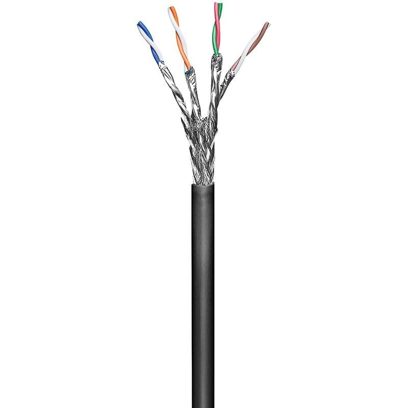 Matassa S/FTP Cavo Cat7 Rame LSZH 100m Flessibile Nero - ITP-C7S-100-BK