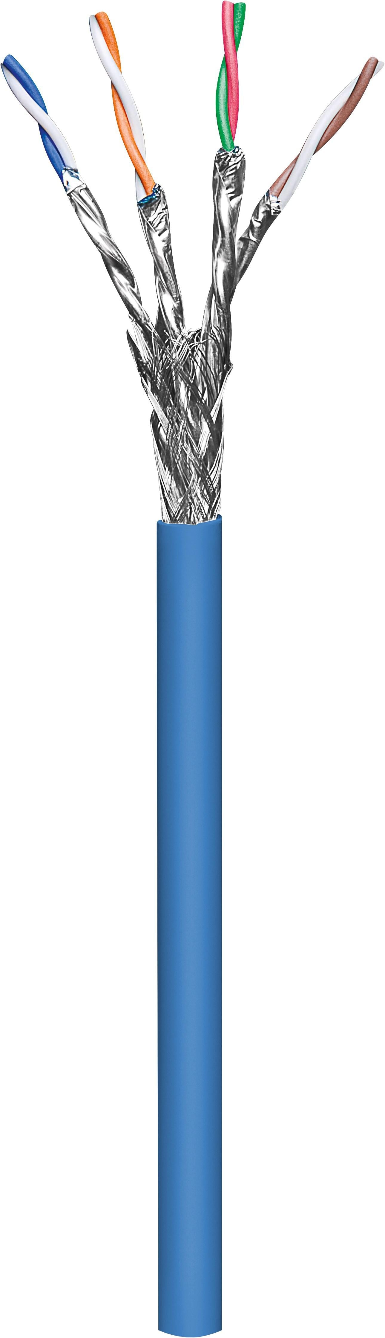 Matassa S/FTP Cavo Cat7 Rame LSZH 100m Flessibile Blu - ITP-C7S-100-BL