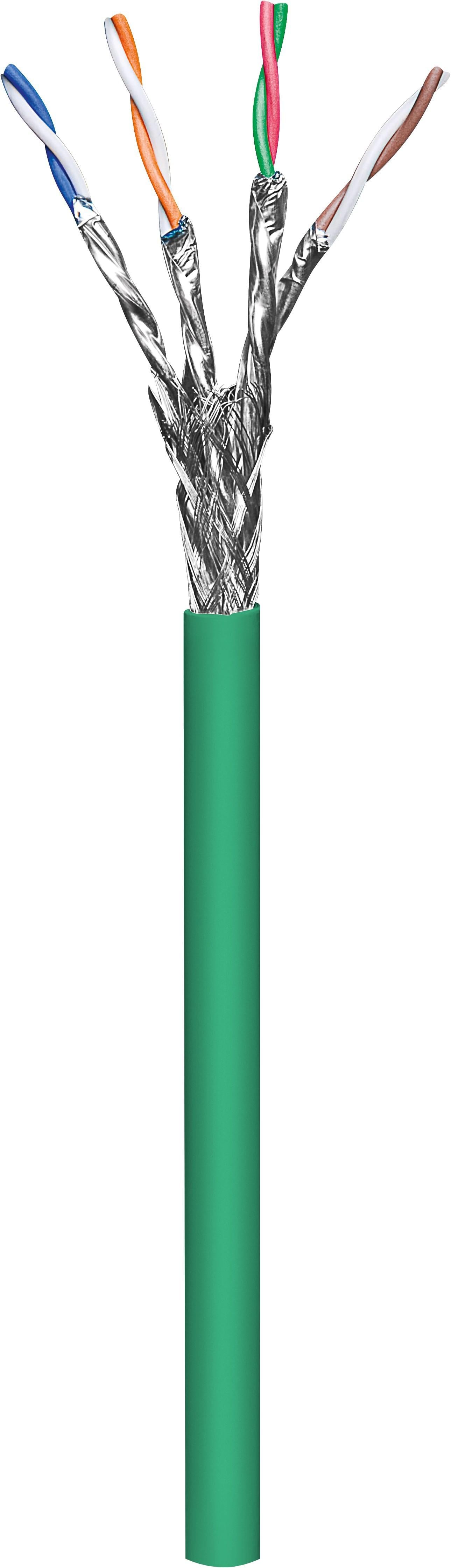 Matassa S/FTP Cavo Cat7 Rame LSZH 100m Flessibile Verde - ITP-C7S-100-GREE