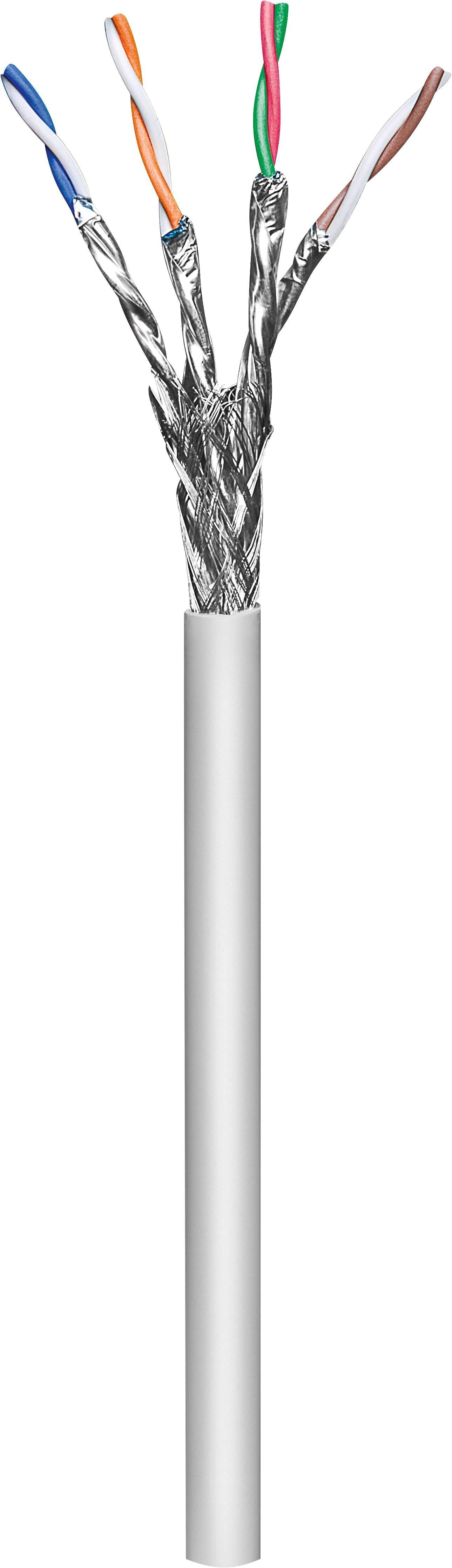Matassa S/FTP Cavo Cat7 Rame LSZH 100m Flessibile Grigio - ITP-C7S-100