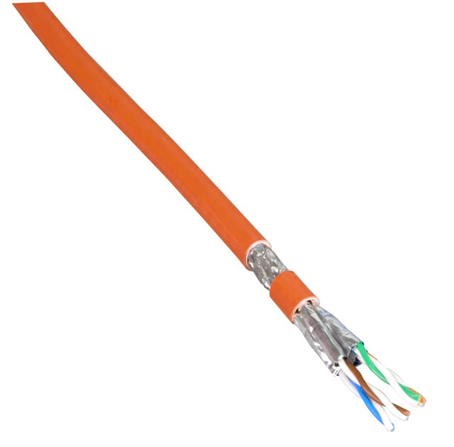 S/FTP Cable Cat 7 A Copper 1200 MHz B 2 ca 100 m Hard Orange - OEM ITP 10 -PIMF- 0100 B 2