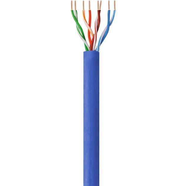 Matassa U/UTP Cavo Cat6 CCA 305m Rigido Blu - Techly Professional ITP6-CCA-305-BL