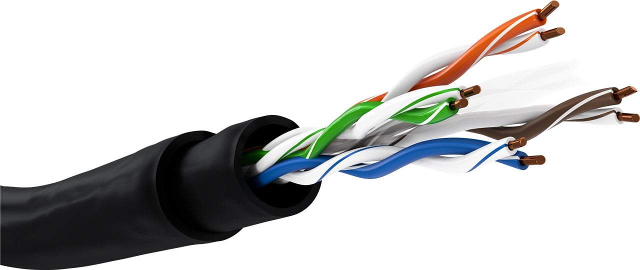 Kit Matassa U/UTP Cavo Cat6 Rame 305m Rigido completo di Accessori - Goobay ITP6-CU-305KIT