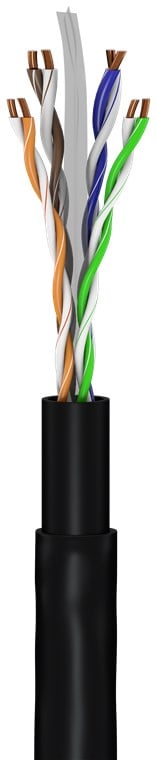 Kit Matassa U/UTP Cavo Cat6 Rame 305m Rigido completo di Accessori - Goobay ITP6-CU-305KIT