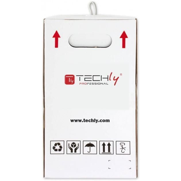 Matassa F/UTP 4 pairs Cat 5 AND Copper 305 m Flexible Grey - Techly Professional ITP 6 -STP-IC