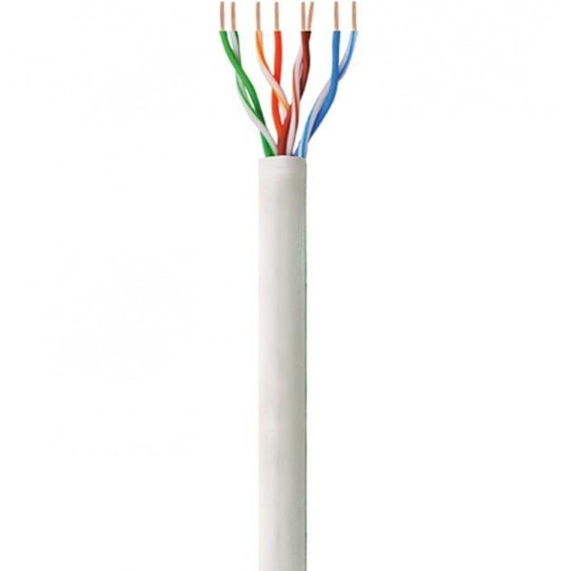 Matassa U/UTP, 4 coppie, Cavo Cat6 Rame 305m LSZH Rigido Grigio - Techly Professional ITP6-UTP-ICH