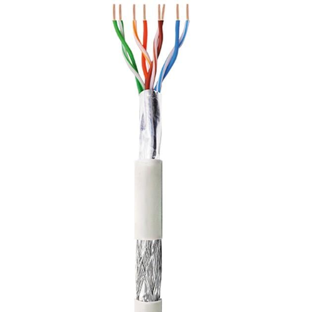Matassa SF/UTP Cavo Cat5E CCA 305m Rigido Grigio - Techly Professional ITP8-RFS-0305