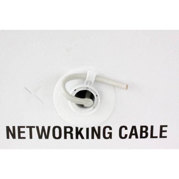 Matassa F/UTP Cavo Cat5E CCA 305m Rigido da Esterno Nero - Techly Professional ITP8-RIS-0305LO