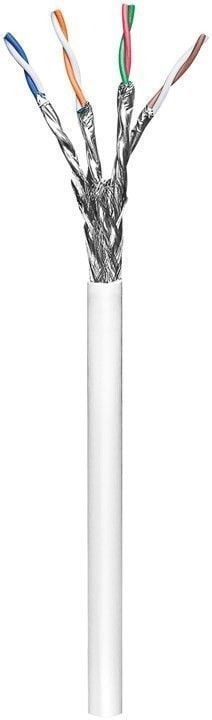 Matassa S/FTP Cavo Cat6 PIMF CCA 305m Rigido Bianco - Goobay ITP9-RIS-0305WH