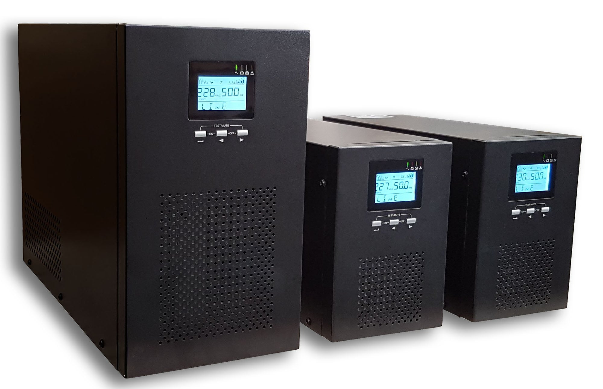 Gruppo di continuità UPS 2000VA 1600W Line Interactive Onda Sinusoidale - Techly Professional IUPS-2000-S20