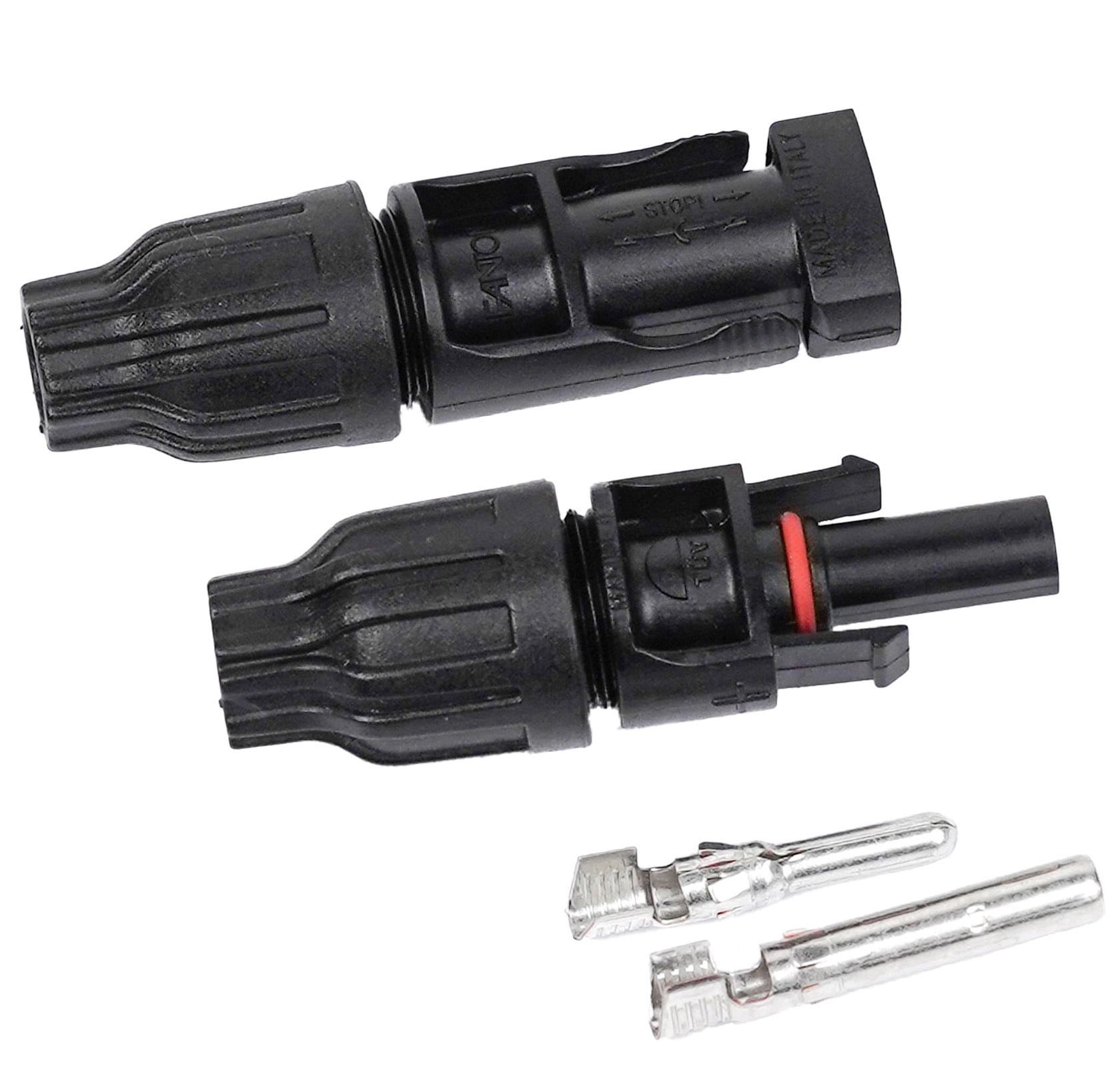 Pair of Photovoltaic Connectors Male Female FMC4 Cross-section 4-6 mm² - FME IUPS-FV-MF46