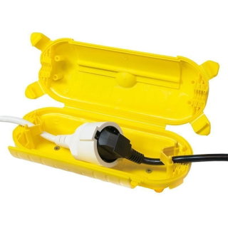Box Sicurezza Impermeabile IP44 per Prolunga Alimentazione - Logilink IUPS-PB-IP44Y