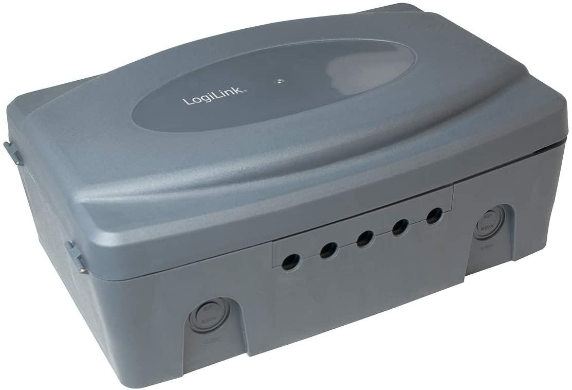 Electric Box IP 54 Cable Organizer Grey Cables - Logilink IUPS-PB-IP 54 G