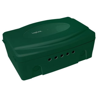 Scatola Elettrica IP54 Cable Organizer Organizzatore Cavi Verde - Logilink IUPS-PB-IP54V