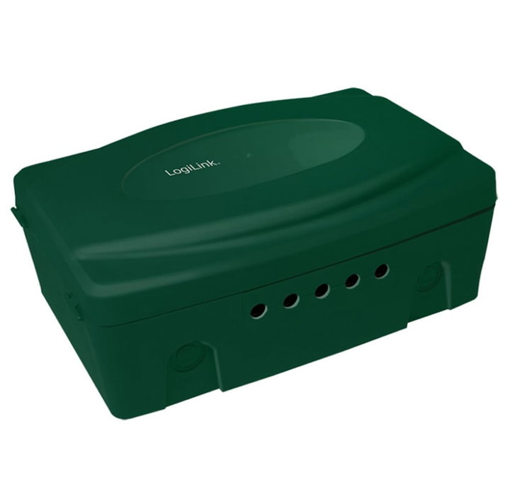Scatola Elettrica IP54 Cable Organizer Organizzatore Cavi Verde - Logilink IUPS-PB-IP54V