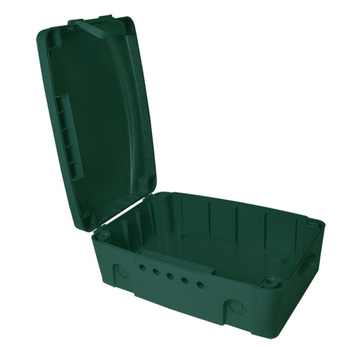 Scatola Elettrica IP54 Cable Organizer Organizzatore Cavi Verde - Logilink IUPS-PB-IP54V