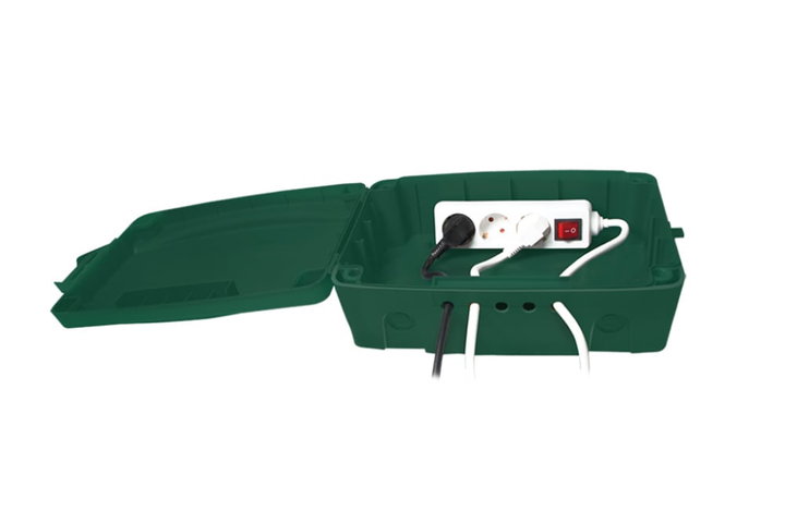 Scatola Elettrica IP54 Cable Organizer Organizzatore Cavi Verde - Logilink IUPS-PB-IP54V