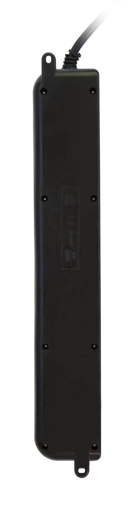 Multipresa 6 Posti Italiana Bipasso con Interruttore Cavo 3m Nero - Techly IUPS-PCP-16BK3