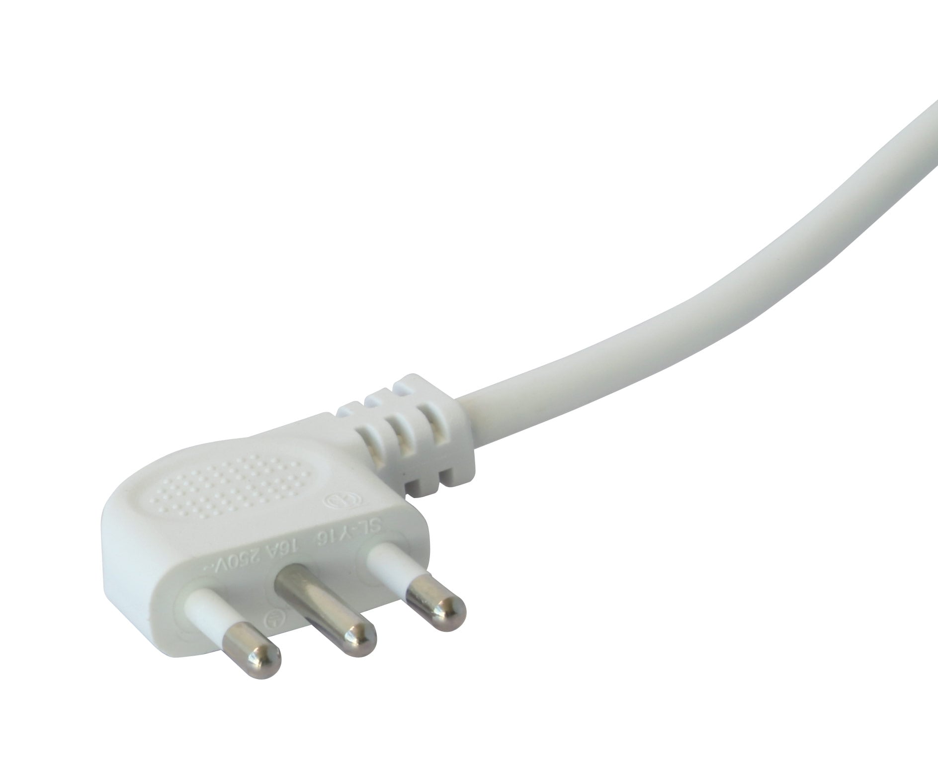 Multipresa 6 Posti Italiana Bipasso con protezione da sovraccarico Bianca - Techly IUPS-PCP-16BKP